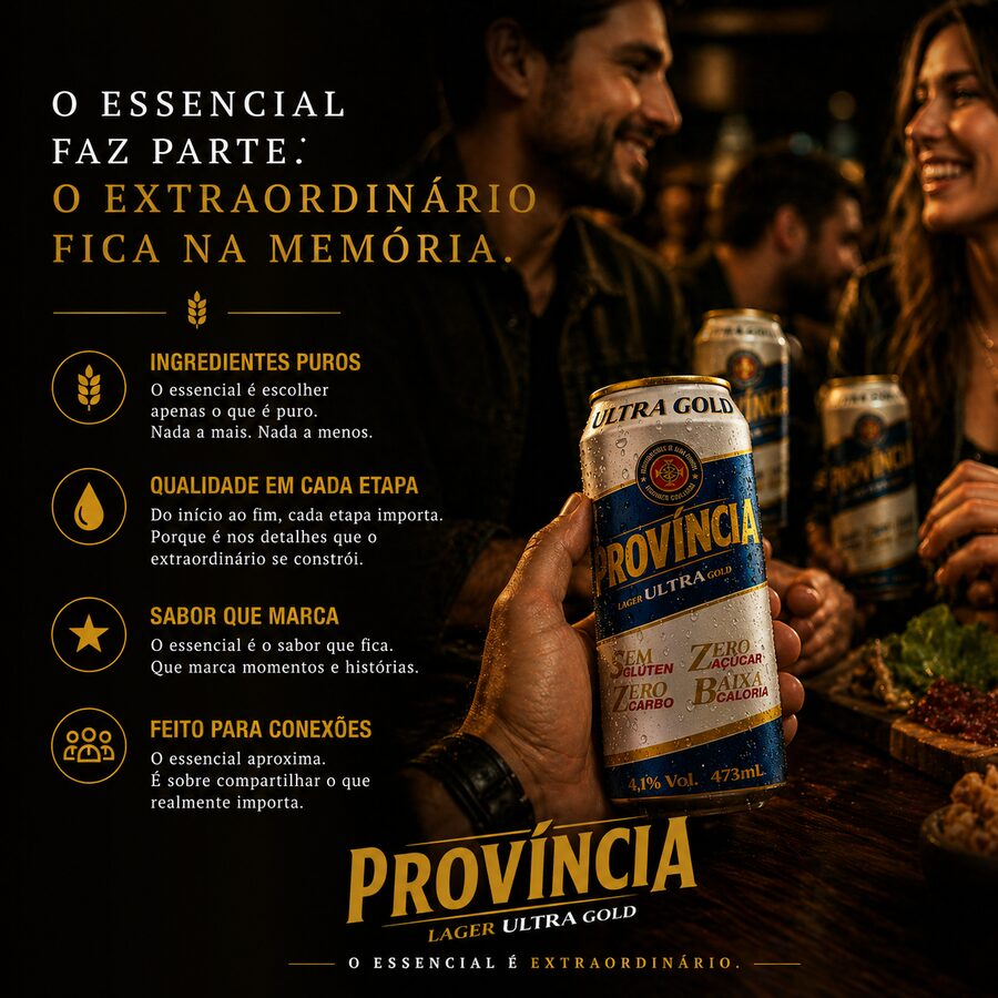 Província Ultra Gold com os 4 selos